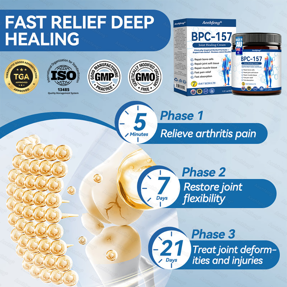 𝐀𝐞𝐞𝙝𝙛𝗲𝗻𝗴® 🌈🌈BPC-157 Joint Healing Cream🦴Treats Arthritis, Neuropathy, Rheumatism, Sports Injuries & More 🤍